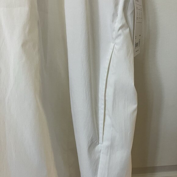 NWT Athleta Performance Poplin Dress Womens XL White Outdoor Running Tennis - Picture 7 of 12